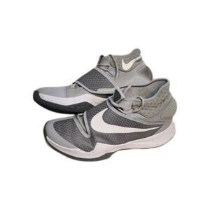 Mens Nike Zoom Shoe Sz 12 Hyperrev Wolf Gray Athletic Mid Basketball Sneakers